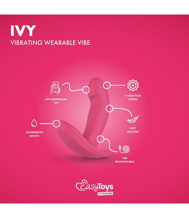EasyConnect EasyConnect - Draagbare Vibrator Ivy app gestuurd
