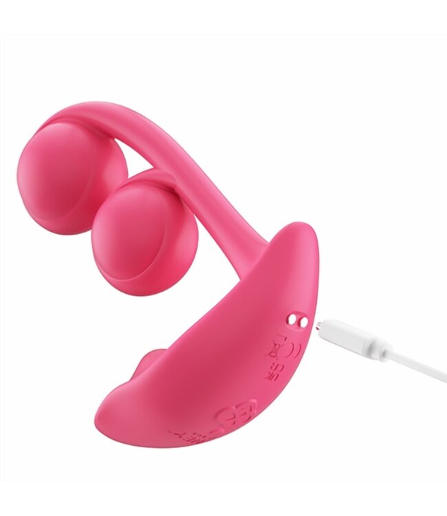 HoneyPlayBox HoneyPlayBox - Melody-Pressure Sensing App-Controlled Twin Balls Clit& G-sp