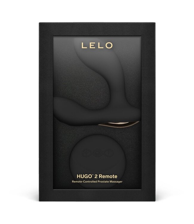 LELO LELO - Hugo 2 Prostaat Vibrator met Afstandsbediening - Zwart