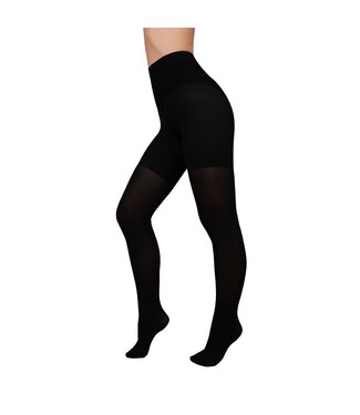 Bye Bra Bye Bra - Total Shaper 100 Den Black L