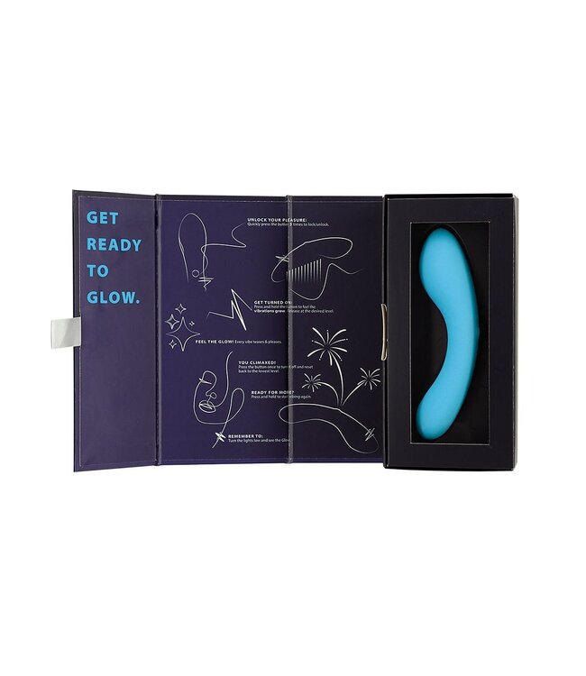 Swan Vibes Swan - The Mini Swan Wand Glow In The Dark Blue