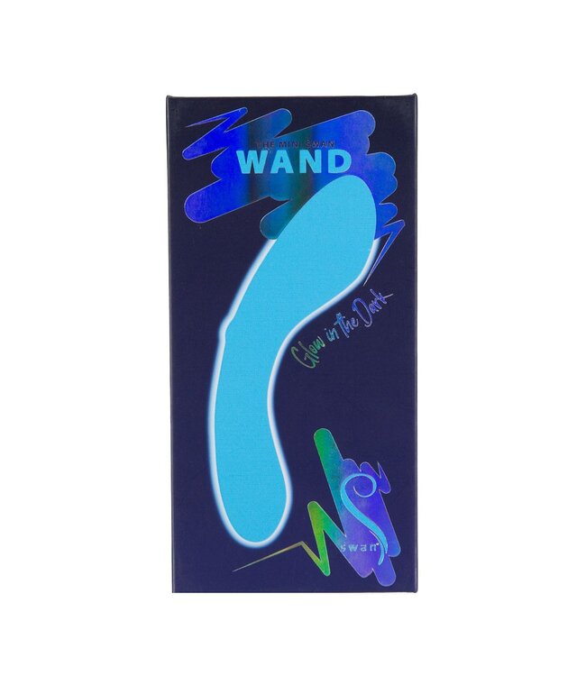 Swan Vibes Swan - The Mini Swan Wand Glow In The Dark Blue