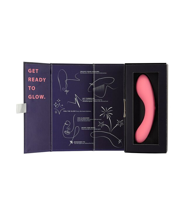 Swan Vibes Swan - The Mini Swan Wand Glow In The Dark Pink