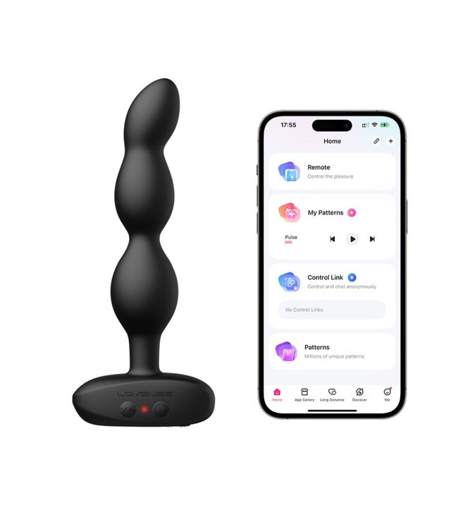 Lovense Lovense - Ridge Roterende en Vibrerende Anaal Vibrator