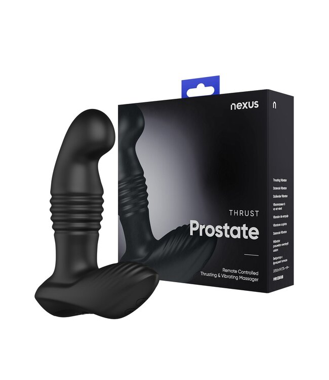 Nexus Nexus - Thrust Stotende Prostaat Massager Met Afstandsbediening - Zwart