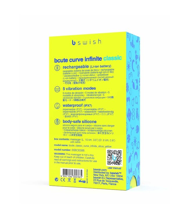 B Swish B swish - Bcute Curve Infinite Classic Citrus Yellow