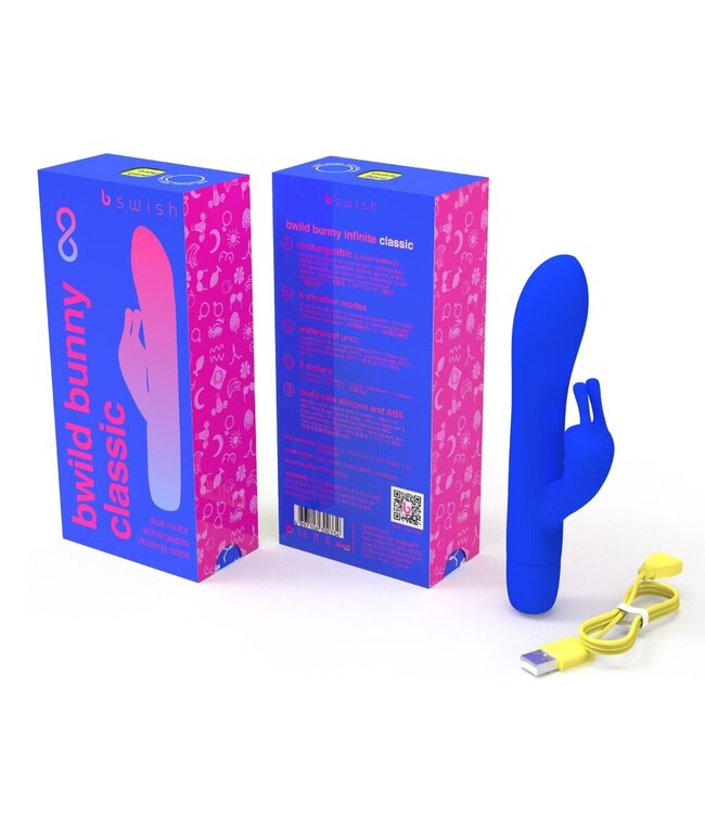 B Swish B Swish - bwild Classic Bunny Infinite Pacific Blue