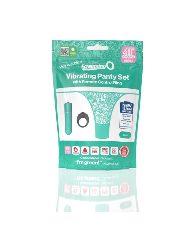 The Screaming O The Screaming O - My Secret Screaming O 4T Panty Vibe Kiwi