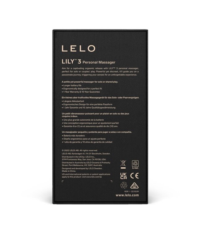 LELO LELO- Lily 3 Personal Massager - Polair Green