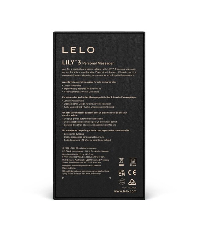 LELO LELO- Lily 3 Personal Massager - Sweet Lavendel