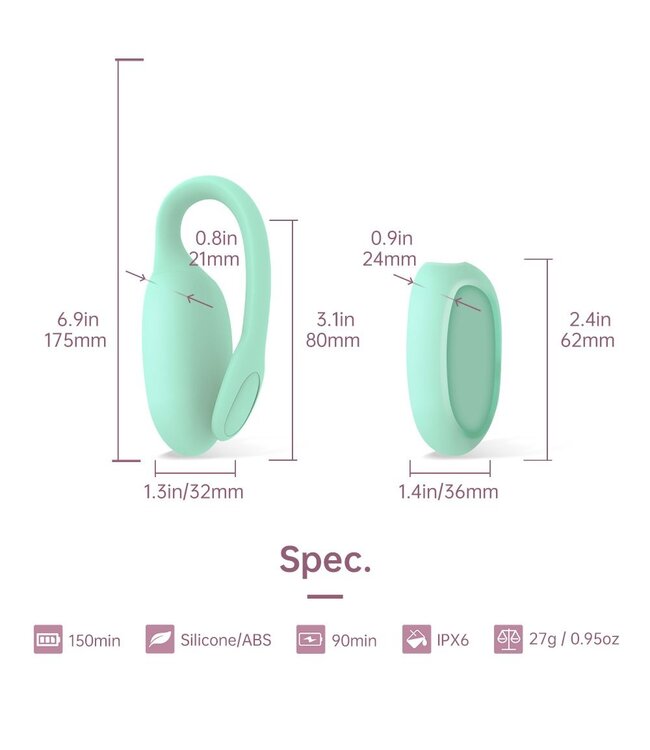 Magic Motion Magic Motion - FitCute Kegel Rejuve - Groen