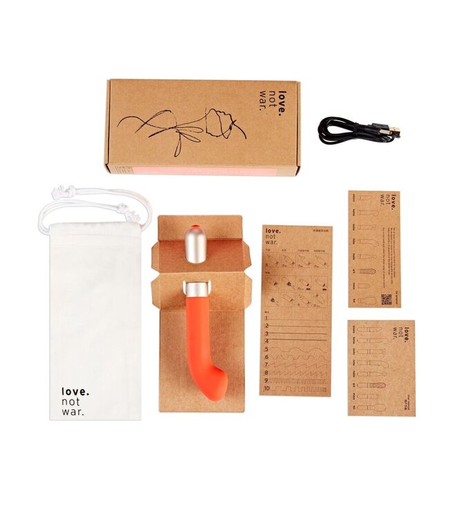 Love Not War Love Not War - Liebe Orange