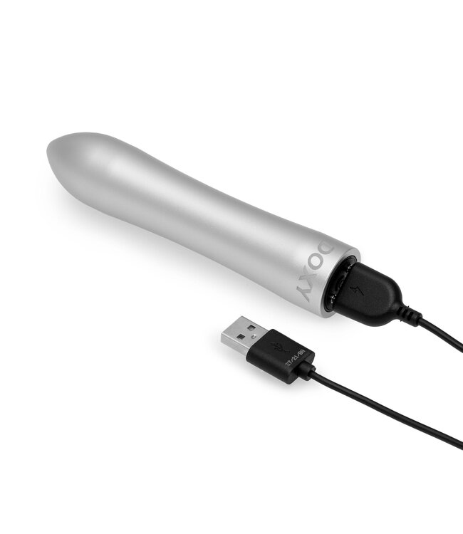 Doxy Doxy Aluminium Bullet Vibrator - Zilver