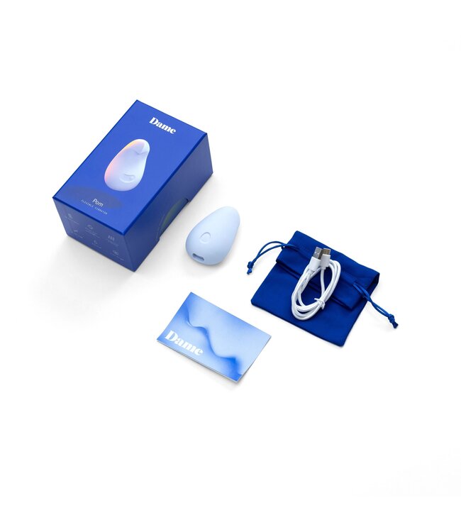 Dame Dame - Pom Flexibele Vibrator - Ice