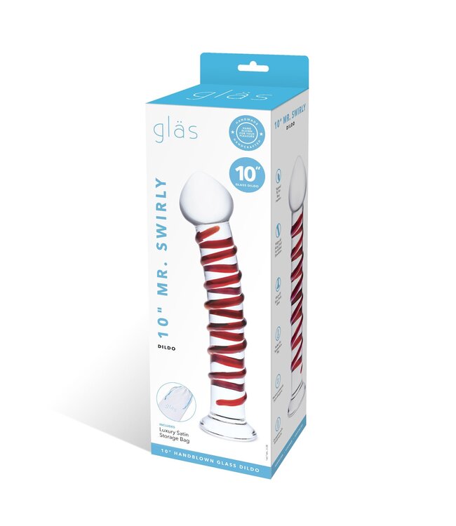 Glas Glas - Mr. Swirly Dildo 25,5 cm