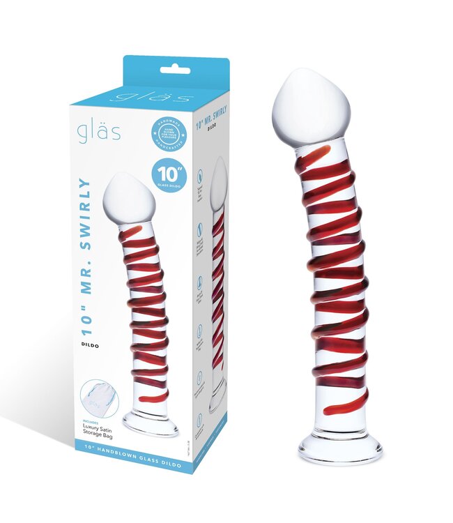 Glas Glas - Mr. Swirly Dildo 25,5 cm