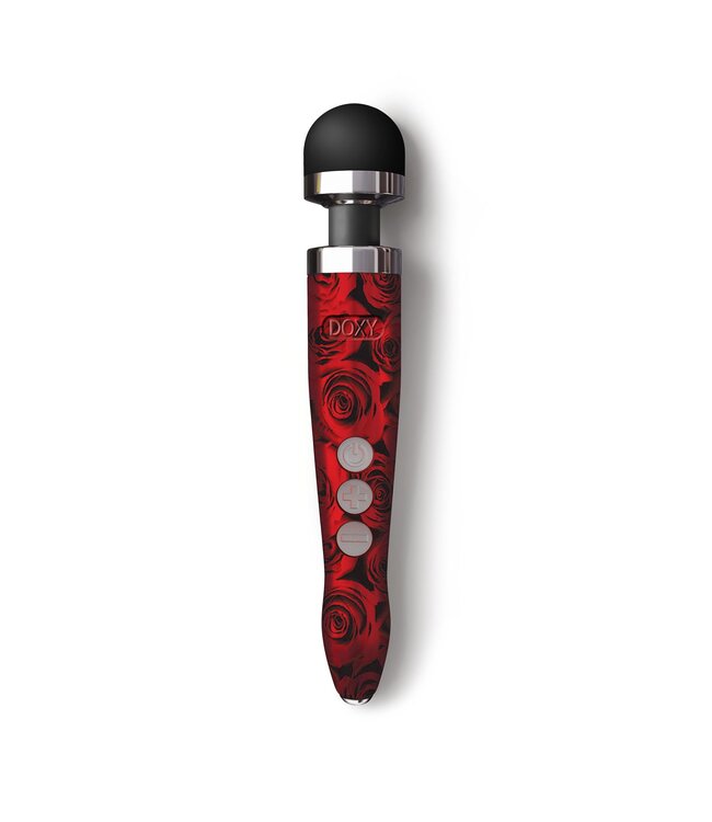 Doxy Doxy - Die Cast 3R Oplaadbare Wand Massager Rose Pattern