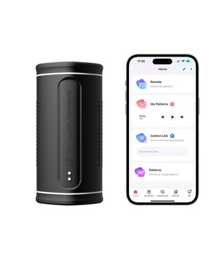 Lovense Lovense -  Automatische Masturbator Met App - Zwart