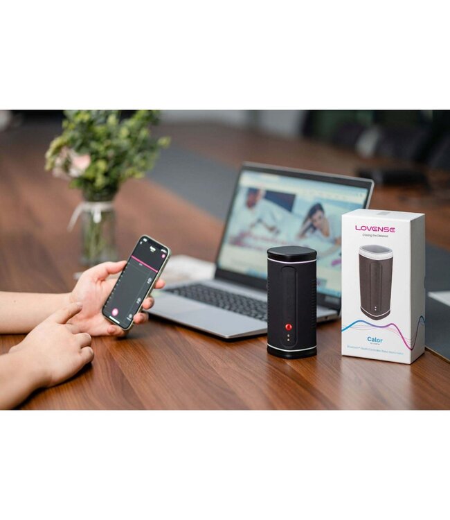 Lovense Lovense -  Automatische Masturbator Met App - Zwart