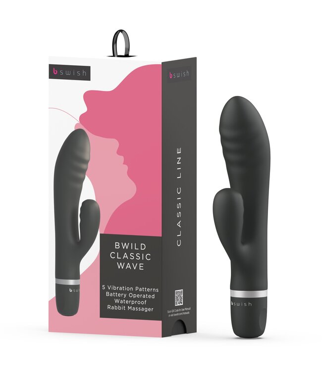 B Swish B Swish - Bwild Classic Wave Vibrator Zwart