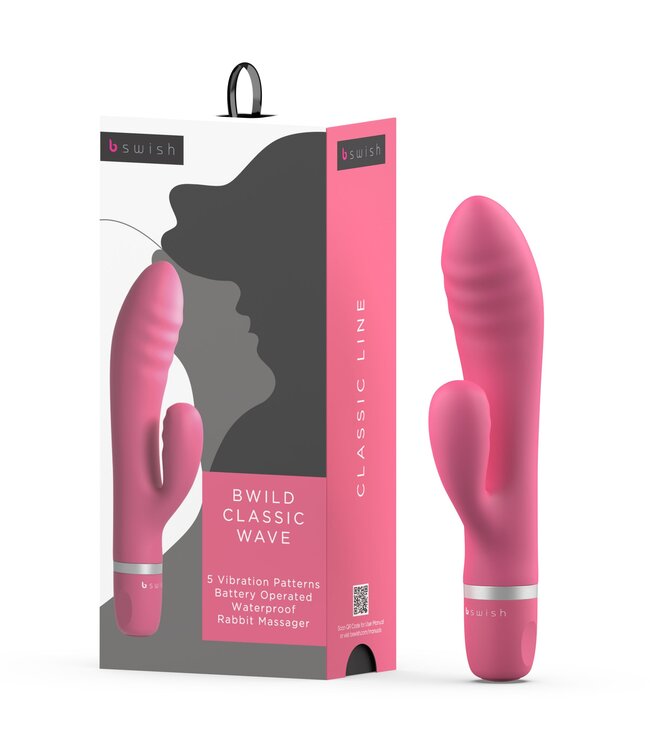 B Swish B Swish - Bwild Classic Wave Vibrator Roze