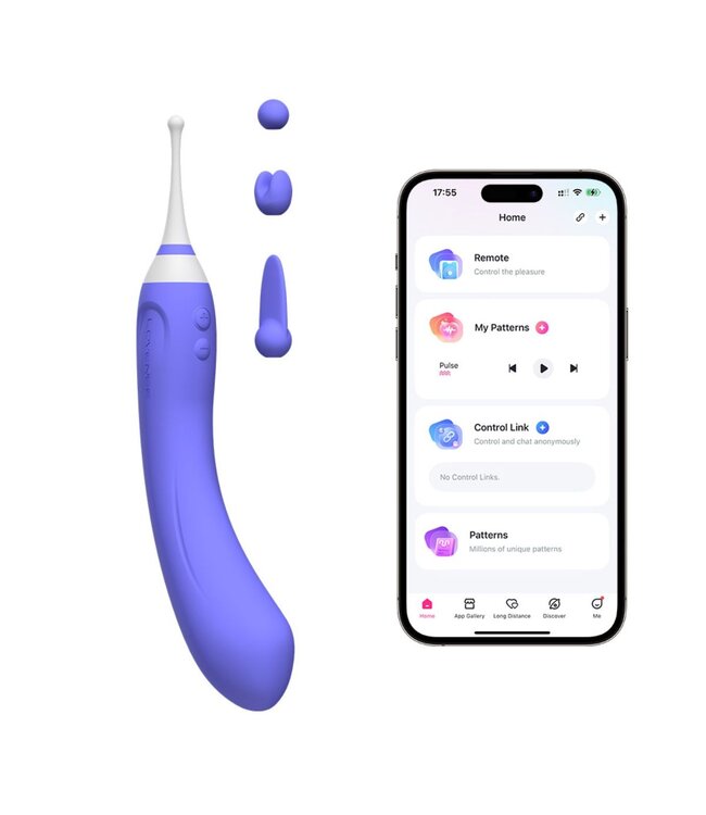 Lovense Lovense - Hyphy Dual-End G-spot & Clitoris Vibrator