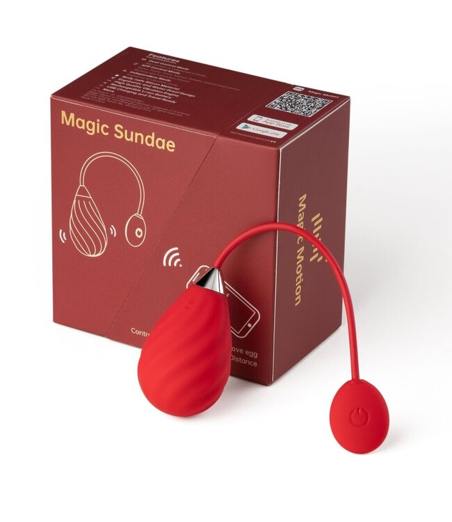Magic Motion Magic Motion - Magic Sundae App Controlled Vibratie Eitje