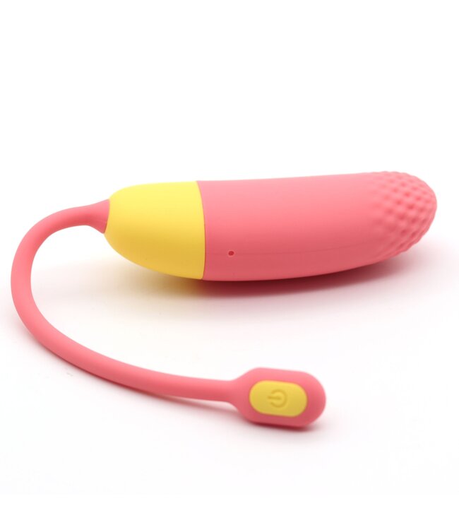 Magic Motion Magic Motion - Vini App Controlled Vibratie Eitje - Koraal/Geel