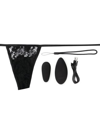 The Screaming O The Screaming O - Premium Ergonomic Remote Panty Set Zwart