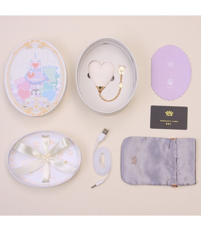 ZALO Zalo - Baby Heart Personal Massager Wit
