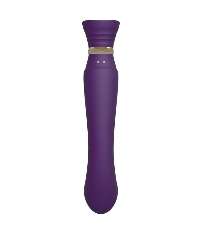 ZALO Zalo - Queen Set G-Spot Pulsewave Vibrator Paars