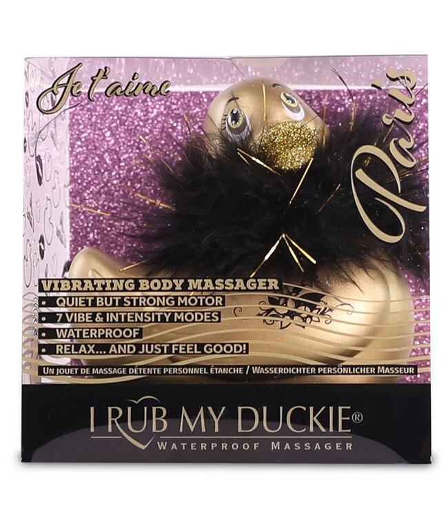 Big Teaze Toys I Rub My Duckie 2.0 Paris - Goud