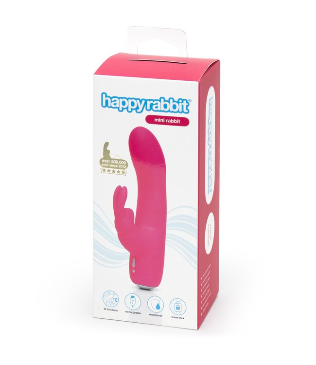 Happy Rabbit Happy Rabbit – Mini Rabbit Vibrator – Roze