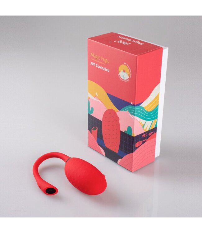 Magic Motion Magic Motion - Fugu Smart Wearable Vibrator - Rood