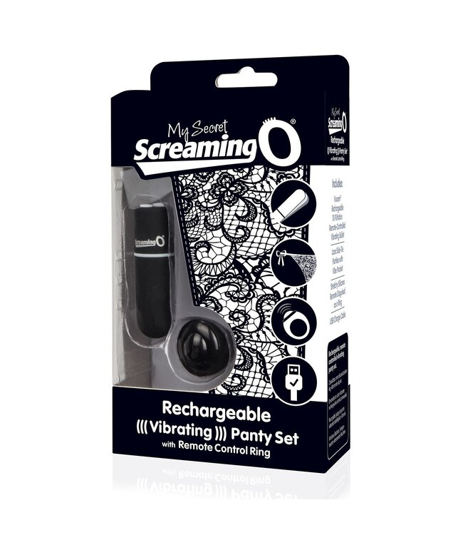 The Screaming O The Screaming O - Charged Remote Control Panty Vibe Zwart