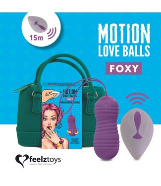 FeelzToys FeelzToys – Foxy Motion Love Balls – Remote Controlled