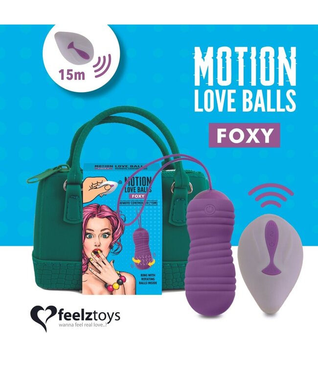 FeelzToys FeelzToys – Foxy Motion Love Balls – Remote Controlled