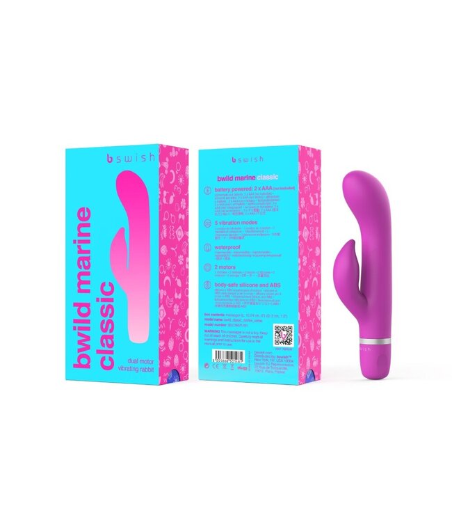 B Swish B Swish - bwild Classic Marine Rabbit Vibrator Kersrood