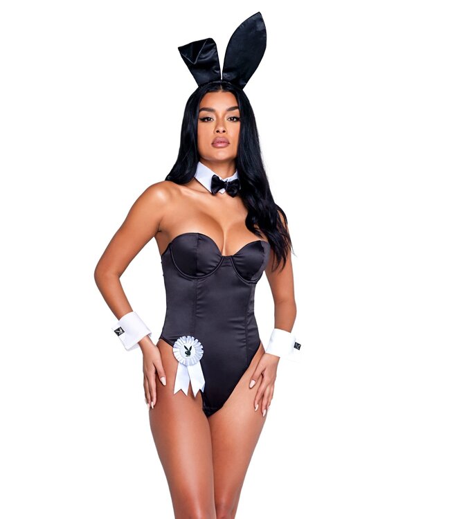 Playboy Lingerie Playboy Lingerie - Classic Playboy Bunny - Zwart