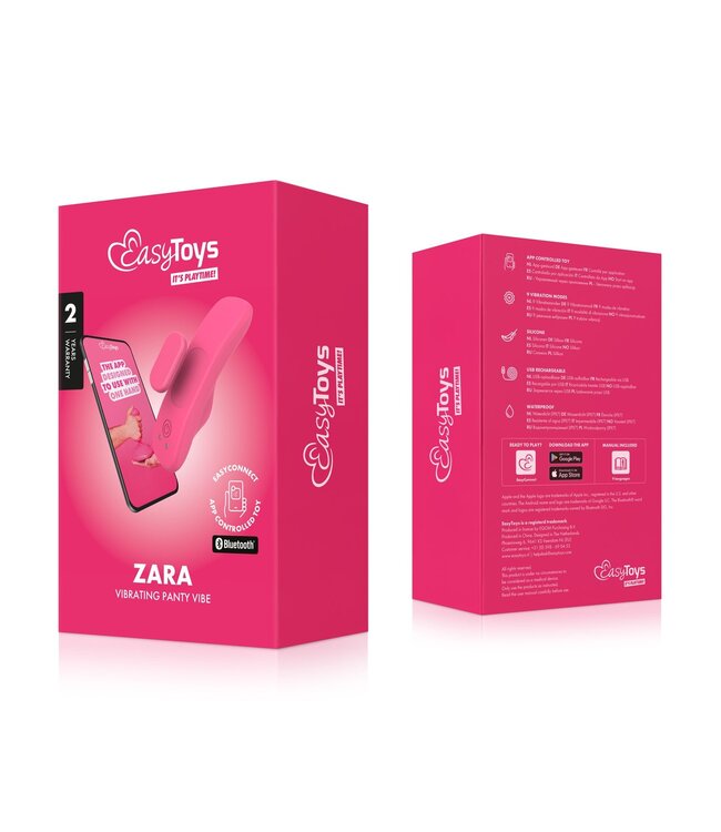 EasyConnect EasyConnect - Panty Vibrator Zara app gestuurd