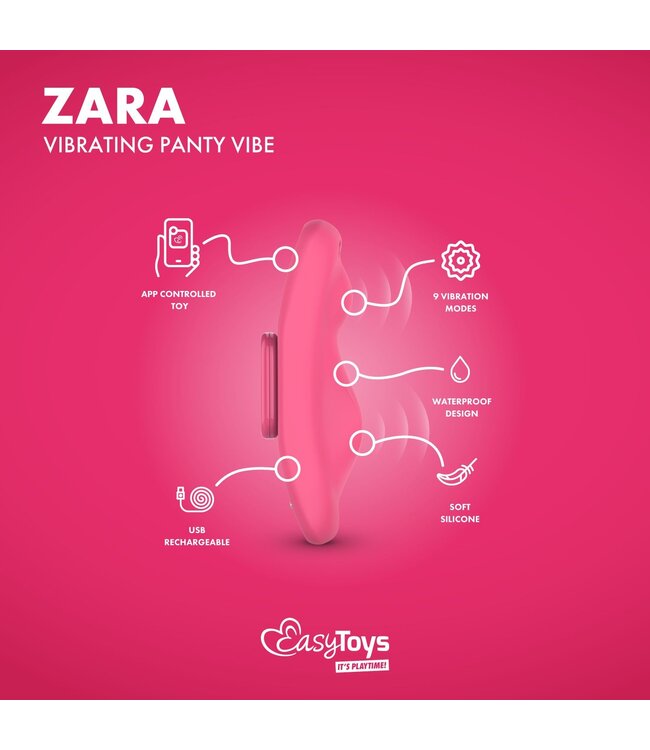EasyConnect EasyConnect - Panty Vibrator Zara app gestuurd