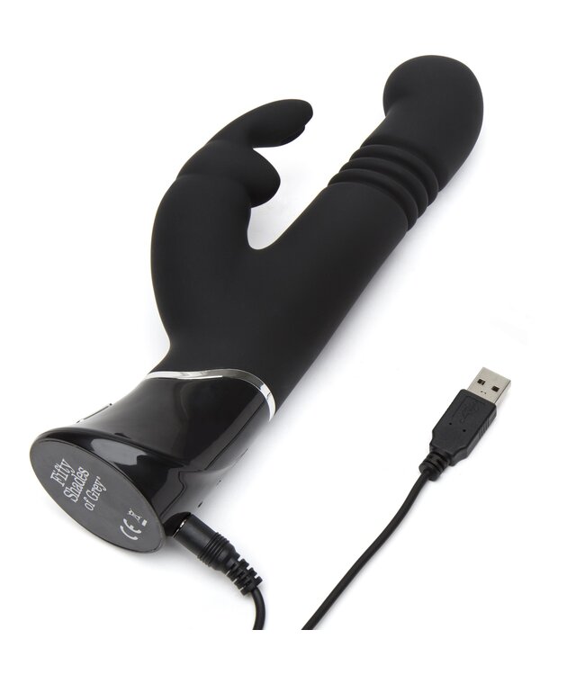 Fifty Shades of Grey Fifty Shades of Grey – GREEDY GIRL Thrusting G-Spot Vibrator – Zwart