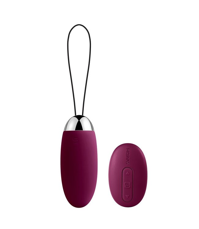 Svakom SVAKOM - Elva Vibrerend Eitje Met Afstandsbediening - Violet