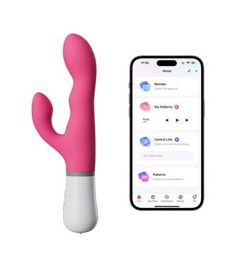 Lovense Lovense - Nora G-spot Vibrator  Met App - Roze