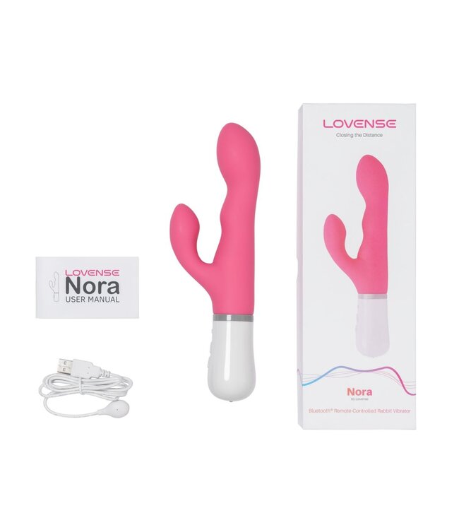 Lovense Lovense - Nora G-spot Vibrator  Met App - Roze