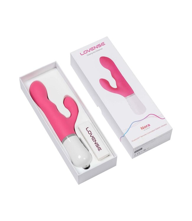 Lovense Lovense - Nora G-spot Vibrator  Met App - Roze