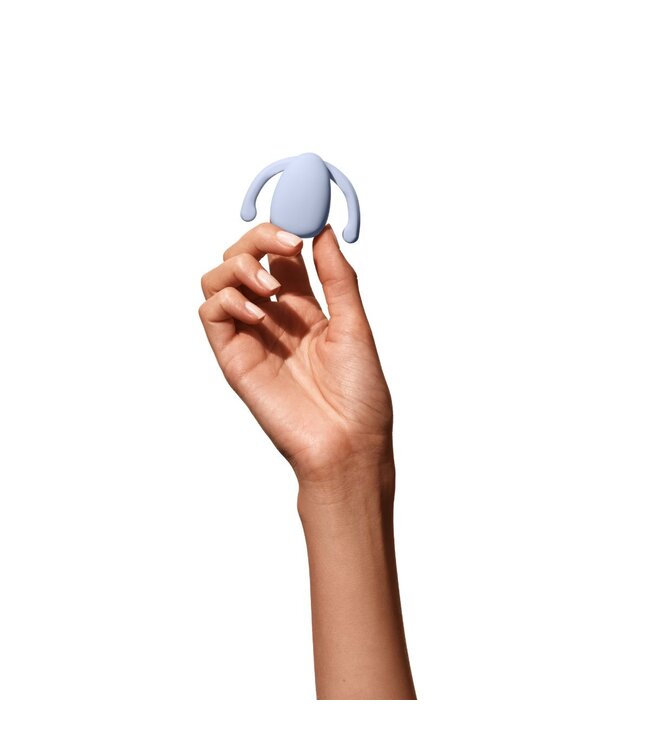 Dame Dame Products - Eva II Hands-Free Vibrator - Lichtblauw