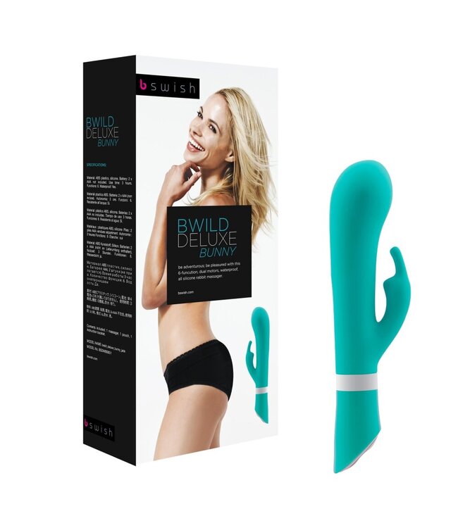 B Swish B Swish - bwild Deluxe Bunny Rabbit Vibrator Groen