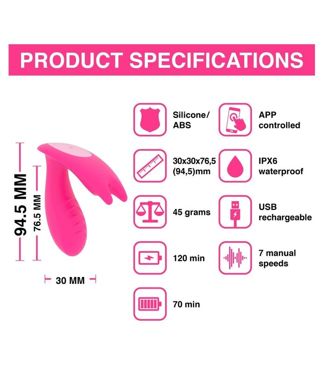 Magic Motion Magic Motion - Eidolon Smart Wearable Dual Motor Vibrator