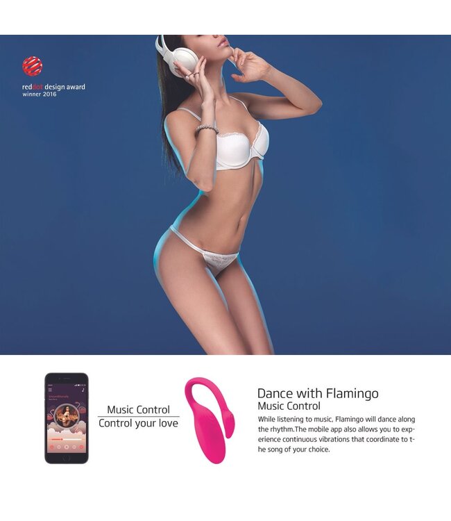Magic Motion Magic Motion - Flamingo Vibrerend Ei